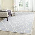 thumbnail image 1 of SAFAVIEH Cambridge Joyce Geometric Wool Area Rug, Light Blue/Ivory, 8' x 10', 1 of 7