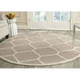 thumbnail image 1 of SAFAVIEH Cambridge Juan Geometric Wool Area Rug, Beige/Ivory, 6' x 6' Square, 1 of 7