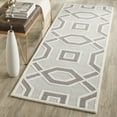 thumbnail image 1 of SAFAVIEH Cambridge Judith Geometric Wool Runner Rug, Gray/Ivory, 2'6" x 8', 1 of 7