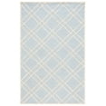 thumbnail image 1 of SAFAVIEH Cambridge Judy Geometric Wool Area Rug, Light Blue/Ivory, 5' x 8', 1 of 8