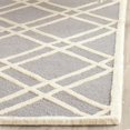 thumbnail image 1 of SAFAVIEH Cambridge Judy Geometric Wool Area Rug, Silver/Ivory, 6' x 9', 1 of 10