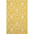 thumbnail image 1 of SAFAVIEH Cambridge Julian Geometric Wool Area Rug, Gold/Ivory, 2' x 3', 1 of 7