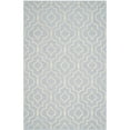 thumbnail image 1 of SAFAVIEH Cambridge Julian Geometric Wool Area Rug, Light Blue/Ivory, 4' x 6', 1 of 12
