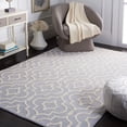thumbnail image 1 of SAFAVIEH Cambridge Julian Geometric Wool Area Rug, Light Blue/Ivory, 6' x 9', 1 of 12