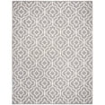 thumbnail image 1 of SAFAVIEH Cambridge Julian Geometric Wool Area Rug, Silver/Ivory, 6' x 6' Round, 1 of 10