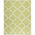 thumbnail image 1 of SAFAVIEH Cambridge Justine Geometric Quatrefoil Wool Area Rug, Green/Ivory, 2' x 3', 1 of 10