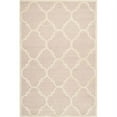 thumbnail image 1 of SAFAVIEH Cambridge Justine Geometric Quatrefoil Wool Area Rug, Light Pink/Ivory, 6' x 9', 1 of 10