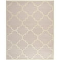 thumbnail image 1 of SAFAVIEH Cambridge Justine Geometric Quatrefoil Wool Area Rug, Light Pink/Ivory, 9' x 12', 1 of 10