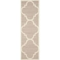 thumbnail image 1 of SAFAVIEH Cambridge Justine Geometric Quatrefoil Wool Runner Rug, Beige/Ivory, 2'6" x 14', 1 of 10