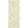 thumbnail image 1 of SAFAVIEH Cambridge Justine Geometric Quatrefoil Wool Runner Rug, Light Green/Ivory, 2'6" x 6', 1 of 11