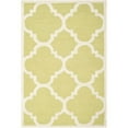 thumbnail image 1 of SAFAVIEH Cambridge Justine Geometric Wool Area Rug, Green/Ivory, 5' x 8', 1 of 5