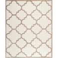 thumbnail image 1 of SAFAVIEH Cambridge Justine Geometric Wool Area Rug, Ivory/Beige, 8' x 8' Round, 1 of 10