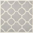 thumbnail image 1 of SAFAVIEH Cambridge Justine Geometric Wool Area Rug, Silver/Ivory, 3' x 5', 1 of 11