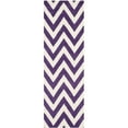 thumbnail image 1 of SAFAVIEH Cambridge Kaitlyn Geometric Wool Runner Rug, Purple/Ivory, 2'6" x 8', 1 of 8