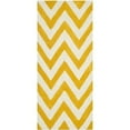 thumbnail image 1 of SAFAVIEH Cambridge Kaitlyn Zig Zag Stripes Wool Runner Rug, Gold/Ivory, 2'6" x 6', 1 of 7