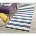 thumbnail image 1 of SAFAVIEH Cambridge Keaton Geometric Wool Runner Rug, Navy/Ivory, 2'6" x 8', 1 of 6