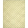 thumbnail image 1 of SAFAVIEH Cambridge Kenneth Geometric Diamonds Wool Runner Rug, Light Green/Ivory, 2'6" x 12', 1 of 10
