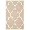 thumbnail image 1 of SAFAVIEH Cambridge Kevin Geometric Wool Area Rug, Beige/Ivory, 2'6" x 4', 1 of 5