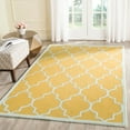 thumbnail image 1 of SAFAVIEH Cambridge Kevin Geometric Wool Area Rug, Gold/Ivory, 4' x 6', 1 of 6