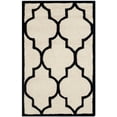 thumbnail image 1 of SAFAVIEH Cambridge Kevin Geometric Wool Area Rug, Ivory/Black, 2' x 3', 1 of 5