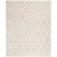 thumbnail image 1 of SAFAVIEH Cambridge Kevin Geometric Wool Area Rug, Light Pink/Ivory, 10' x 14', 1 of 7
