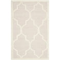 thumbnail image 1 of SAFAVIEH Cambridge Kevin Geometric Wool Area Rug, Light Pink/Ivory, 2' x 3', 1 of 5