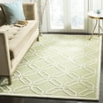 thumbnail image 1 of SAFAVIEH Cambridge Kierra Geometric Wool Area Rug, Lime/Ivory, 8' x 10', 1 of 8