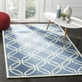 thumbnail image 1 of SAFAVIEH Cambridge Kierra Geometric Wool Area Rug, Navy/Ivory, 3' x 5', 1 of 8