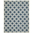 thumbnail image 1 of SAFAVIEH Cambridge Kirsten Geometric Wool Area Rug, Navy/Ivory, 6' x 9', 1 of 10