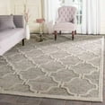 thumbnail image 1 of SAFAVIEH Cambridge Kodey Geometric Wool Area Rug, Light Brown/Ivory, 4' x 6', 1 of 6