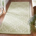 thumbnail image 1 of SAFAVIEH Cambridge Kyle Geometric Wool Runner Rug, Light Green/Ivory, 2'6" x 12', 1 of 8