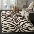 thumbnail image 1 of SAFAVIEH Cambridge Leah Geometric Wool Area Rug, Ivory/Brown, 6' x 6' Square, 1 of 8