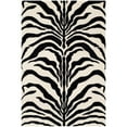 thumbnail image 1 of SAFAVIEH Cambridge Leah Geometric Wool Area Rug, Ivory/Black, 6' x 9', 1 of 5