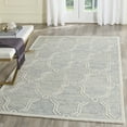 thumbnail image 1 of SAFAVIEH Cambridge Leland Geometric Wool Area Rug, Light Blue/Ivory, 3' x 5', 1 of 6