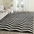 thumbnail image 1 of SAFAVIEH Cambridge Leon Geometric Wool Area Rug, Black/Ivory, 8' x 10', 1 of 5