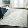 thumbnail image 1 of SAFAVIEH Cambridge Leon Geometric Wool Area Rug, Blue/Ivory, 3' x 5', 1 of 8