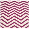 thumbnail image 1 of SAFAVIEH Cambridge Leon Geometric Wool Area Rug, Ivory/Fuchsia, 6' x 6' Square, 1 of 7