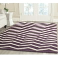 thumbnail image 1 of SAFAVIEH Cambridge Leon Geometric Wool Area Rug, Purple/Ivory, 3' x 5', 1 of 7