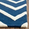 thumbnail image 1 of SAFAVIEH Cambridge Leon Geometric Wool Runner Rug, Navy/Ivory, 2'6" x 6', 1 of 5