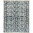 thumbnail image 1 of SAFAVIEH Cambridge Leslie Geometric Wool Area Rug, Navy Blue/Ivory, 11'6" x 16', 1 of 9