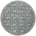 thumbnail image 1 of SAFAVIEH Cambridge Leslie Geometric Wool Area Rug, Navy Blue/Ivory, 11' x 15', 1 of 10
