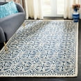 thumbnail image 1 of SAFAVIEH Cambridge Leslie Geometric Wool Area Rug, Navy Blue/Ivory, 2' x 3', 1 of 11