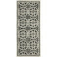 thumbnail image 1 of SAFAVIEH Cambridge Leslie Geometric Wool Runner Rug, Black/Ivory, 2'6" x 10', 1 of 9