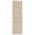thumbnail image 1 of SAFAVIEH Cambridge Leslie Geometric Wool Runner Rug, Ivory/Gold, 2'6" x 8', 1 of 10
