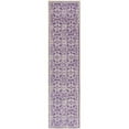 thumbnail image 1 of SAFAVIEH Cambridge Leslie Geometric Wool Runner Rug, Purple/Ivory, 2'6" x 12', 1 of 10