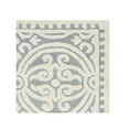 thumbnail image 1 of SAFAVIEH Cambridge Leslie Geometric Wool Runner Rug, Silver/Ivory, 2'6" x 10', 1 of 4