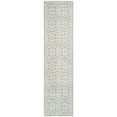 thumbnail image 1 of SAFAVIEH Cambridge Leslie Geometric Wool Runner Rug, Silver/Ivory, 2'6" x 20', 1 of 10
