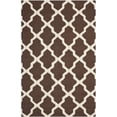 thumbnail image 1 of SAFAVIEH Cambridge Liam Geometric Wool Area Rug, Dark Brown/Ivory, 5' x 8', 1 of 6