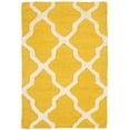 thumbnail image 1 of SAFAVIEH Cambridge Liam Geometric Wool Area Rug, Gold/Ivory, 2' x 3', 1 of 6