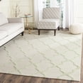 thumbnail image 1 of SAFAVIEH Cambridge Liam Geometric Wool Area Rug, Ivory/Light Green, 7'6" x 9'6", 1 of 7